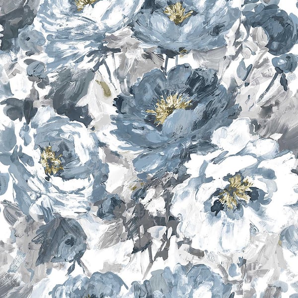 Graham & Brown Chelsea Night Sky Blue Removable Wallpaper Sample ...