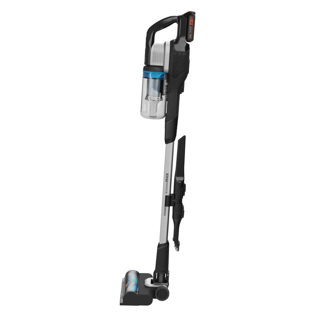 Black and Gray Convertible Cordless Stick Vacuum for Pets
