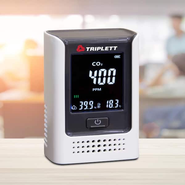 TRIPLETT Portable Indoor Air Quality CO2 Meter GSM400 - The Home Depot