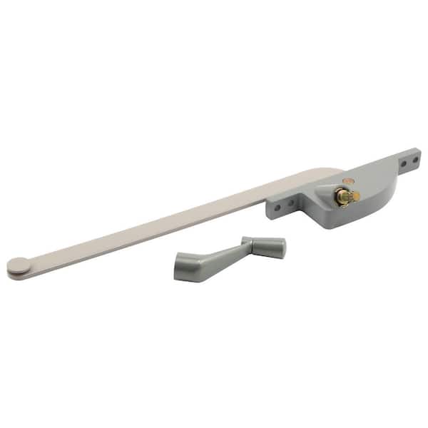 Prime-Line Steel Casement Window Operator, 8 in. Arm, Teardrop Housing, Aluminum, Right Hand