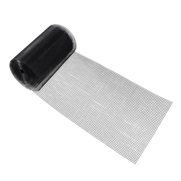 Fencer Wire 4 Ft X 100 Ft 16 Gauge Black Pvc Coated Welded Wire Fence With Mesh Size 1 2 In X 1 2 In Wv16 B4x100mhh The Home Depot Fencer Wire 4 Ft X 100 Ft 16 Gauge Black Pvc Coated Welded Wire Fence With Mesh Size 1 2 In X 1 2 In Wv16 B4x100mhh The Home Depot