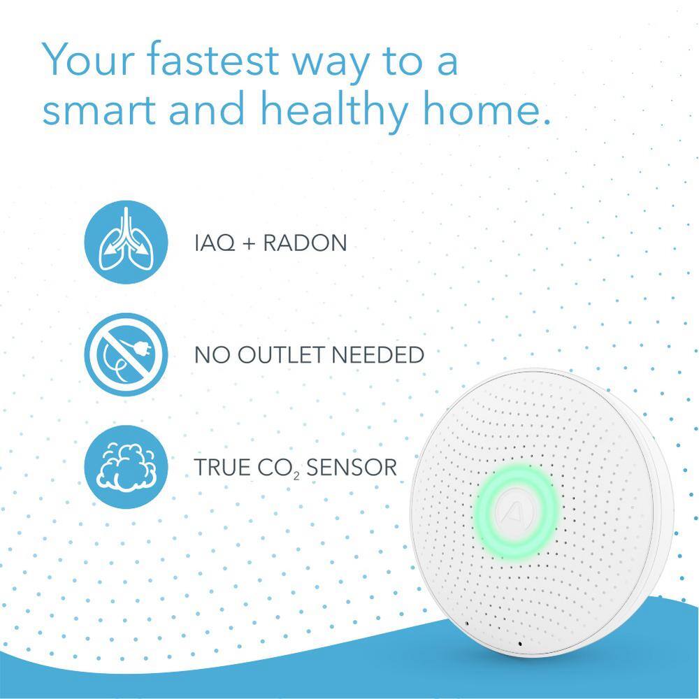 Buy Wave Plus Battery Operated Smart Indoor Air Quality Monitor with