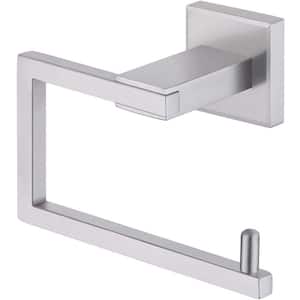 Wall Mount Toilet Paper Holder in Stainless Steel Brushed Finish