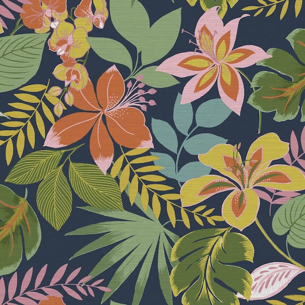 Envy So Exotic Night Matte Non Woven Removable Paste The Wall Wallpaper Sample