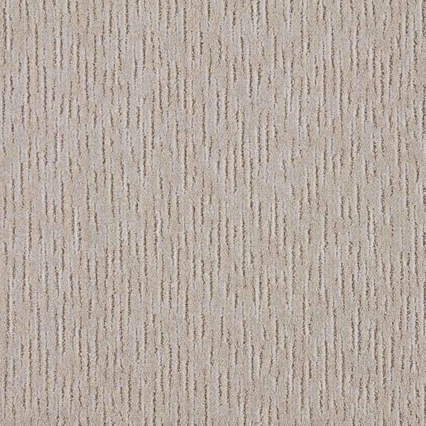 Home Decorators Collection Lanning  - Pinstripe - Gray 36.48 oz. Polyester Pattern Installed Carpet