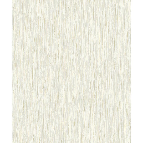 Seabrook Designs Pearlescent Verticale Faux Unpasted Paper Nonwoven Wallpaper Roll 57.5 sq. ft.