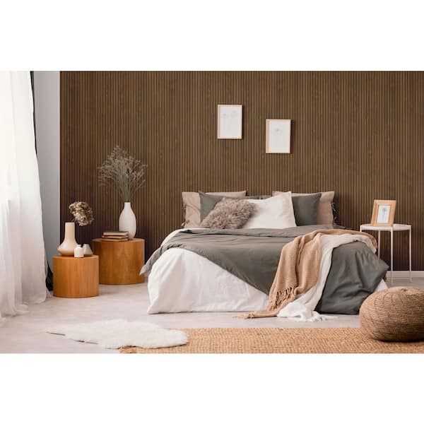 Builders Choice 1/2 in. x 9 in. x 98 in. Walnut Bosco Decorative