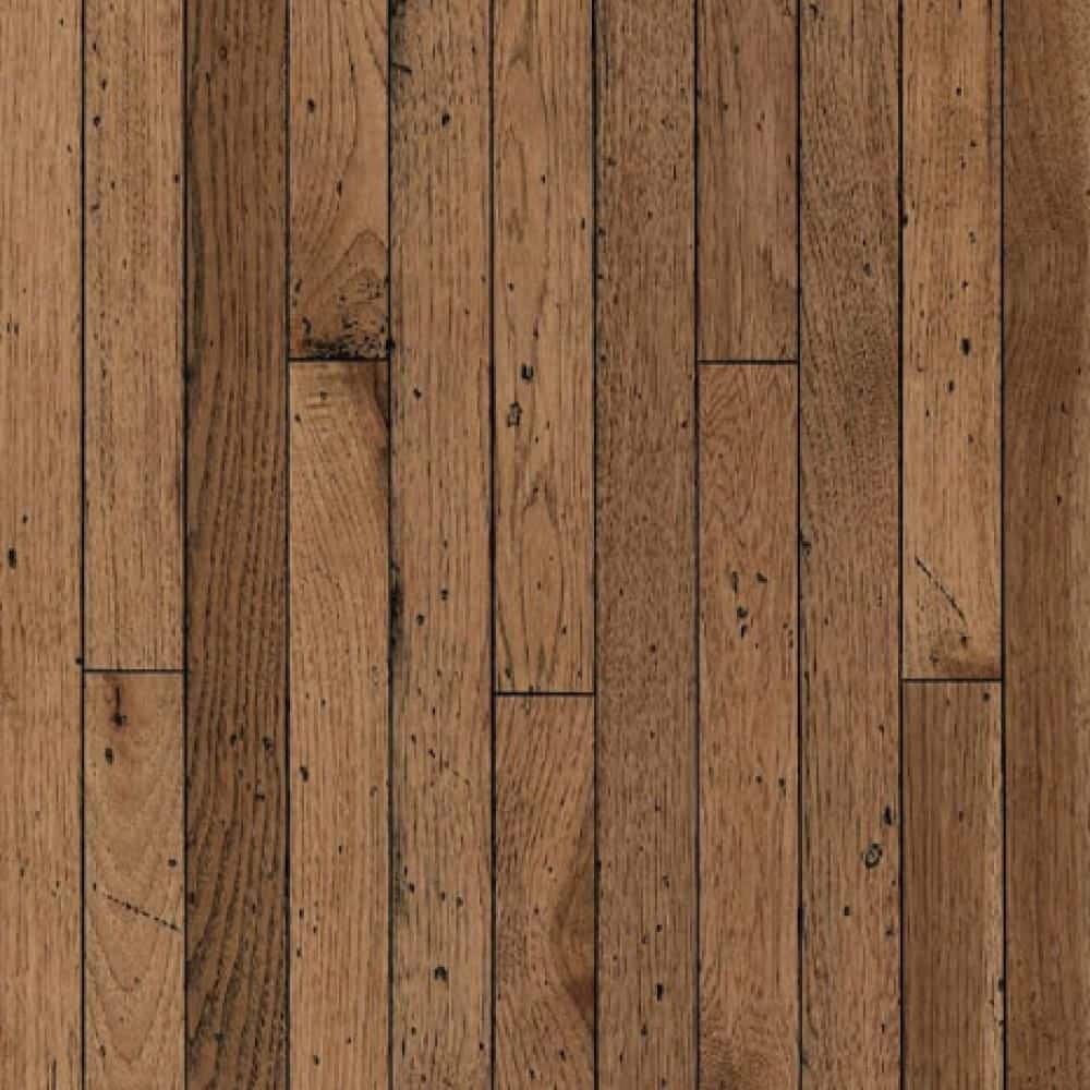Bruce Take Home Sample - 5 in. x 7 in. Vintage Farm Hickory Antique Timbers Solid Hardwood Flooring, Medium