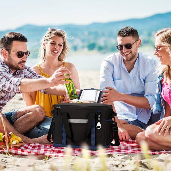 Durable 24.3 qt. 35 can Adjustable Shoulder Strap Beverage Jug