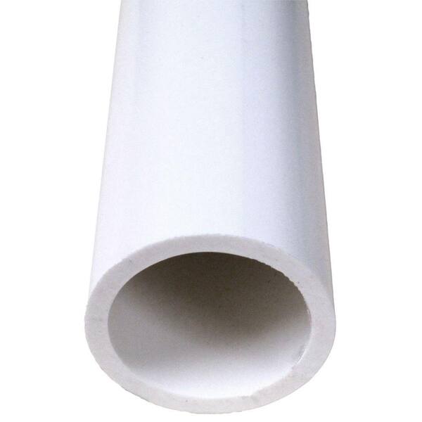 VPC 1 1/4 in. x 24 in. white PVC Sch. 40 plain end Pressure pipe
