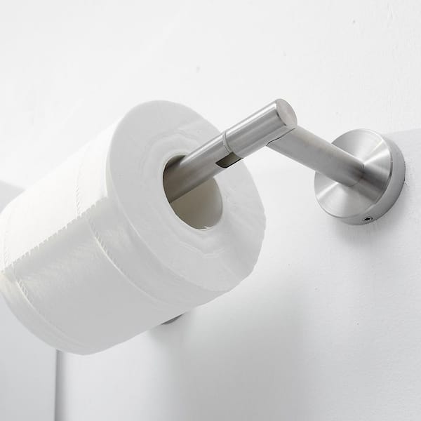 1/2 Pcs No Drilling Paper Towel Holder Under Cabinet, Wall Mount Paper  Towel Rack Premium Stainless Steel Self-Adhesive Bounty Paper Towel Roll  Hanger