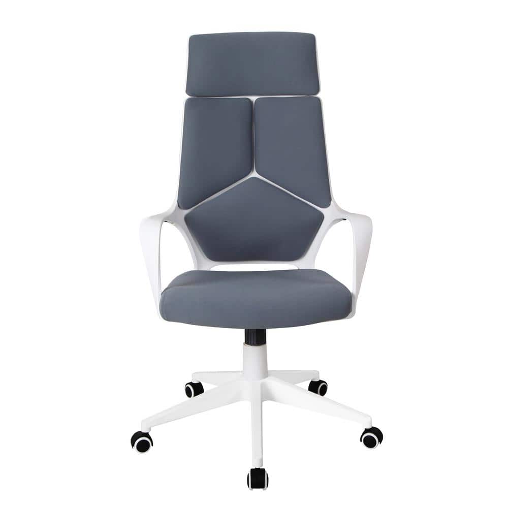 Gray Fabric Modern Studio Office Chair LKL-419-GR - The Home Depot