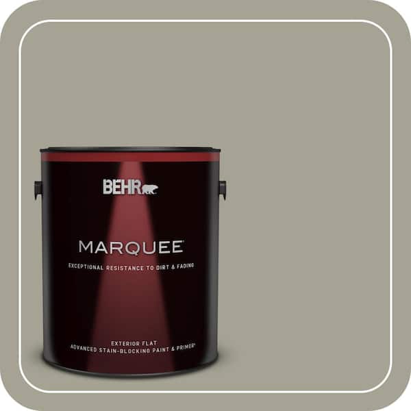 BEHR MARQUEE 1 gal. Home Decorators Collection #HDC-NT-01 Woodland Sage Flat Exterior Paint & Primer