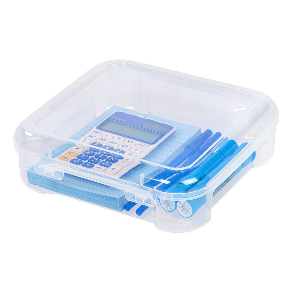 UPC 762016446530 product image for IRIS 6 in. x 6 in. Portable Project Case Clear | upcitemdb.com