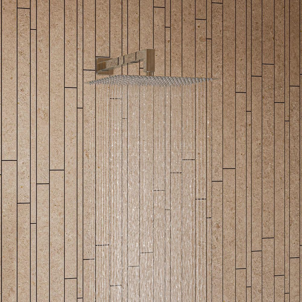Ultra Thin Polished Stainless Steel Square Rain Shower Head