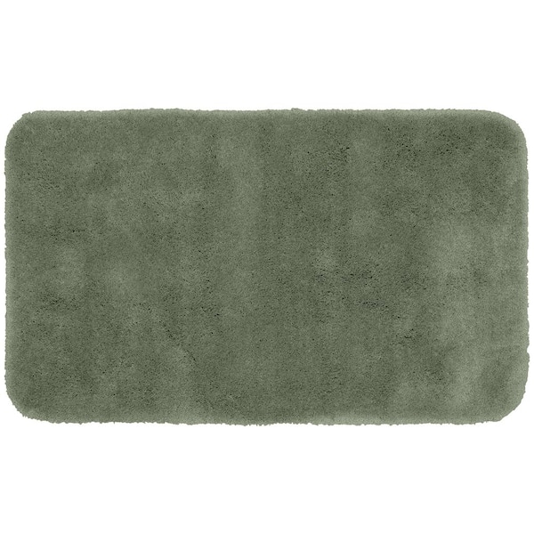 Garland Rug Finest Luxury Deep Fern 30 in. x 50 in. Washable Bathroom Accent Rug