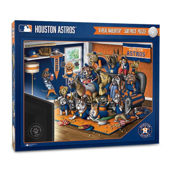 YouTheFan MLB Houston Astros Purebred Fans Puzzle-A Real Nailbiter  (500-Piece) 2502328 - The Home Depot