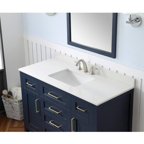 Ove Decors Tahoe 48 In W Single Sink, Tahoe 48 Single Bathroom Vanity Set With Mirror