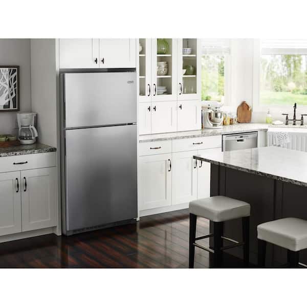 Maytag Top Mount Fridge (MRT118FFFZ) - Fingerprint Resistant Stainless Steel Maytag Top Mount Fridge (MRT118FFFZ) - Fingerprint Resistant Stainless Steel