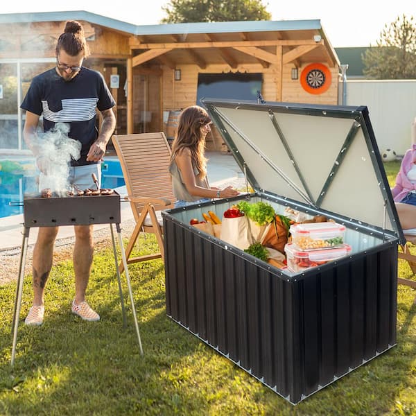 ◆ept◆ DECK CANVAS BLACK EP1SN1DC15002 Amazon.com : Keter Outdoor Storage Deck Box, for Patio