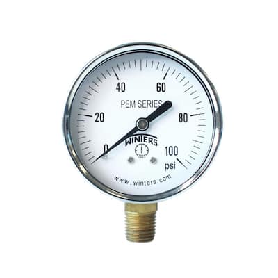 INTERMATIC AL822 Air Pressure Regulator W// Ashcroft Gauge 1//4 Inch