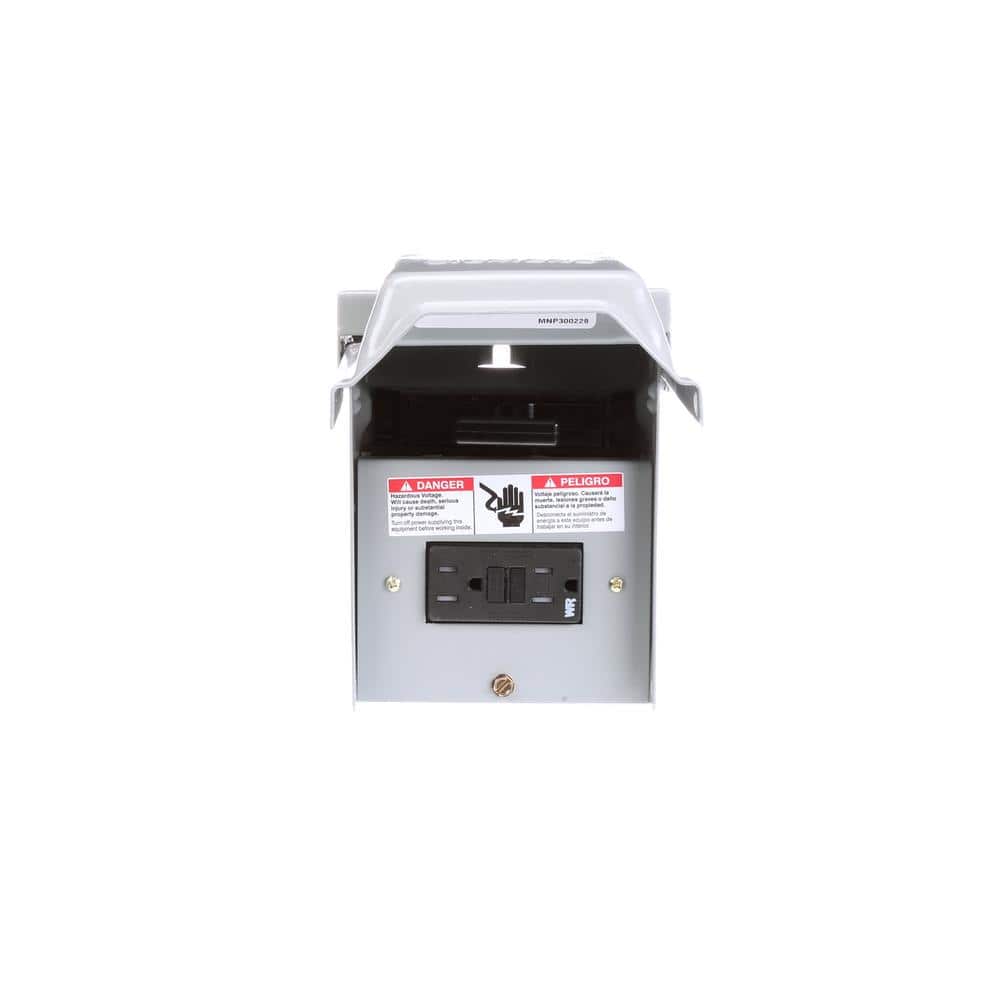 Siemens 60 Amp Outdoor Non-Fusible Pullout AC Disconnect with 15