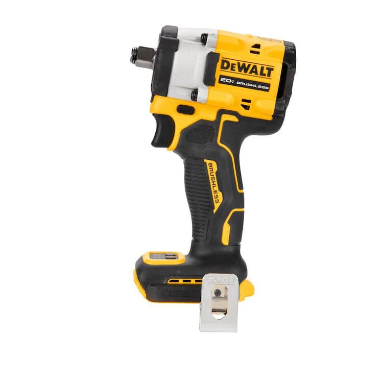 DEWALT ATOMIC 20V MAX Lithium-Ion Brushless Cordless 1/2 in. Variable Speed Impact Wrench Kit with 5 Ah Battery and Charger