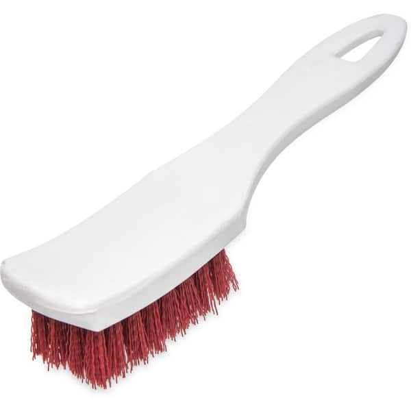 Carlisle 7.25 in. Polyester Small Scrub Brush in Red (12-Case)