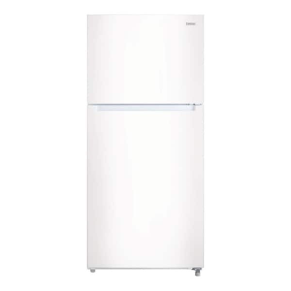 家電 White Refrigerator 110L Vissani 7.2 cu. ft. Top Freezer Refrigerator in White MDTF7WHES4