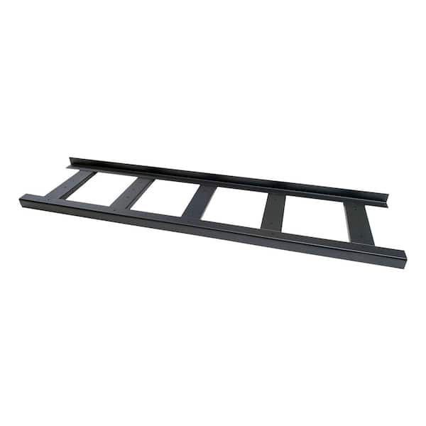 FORTRESS Evolution Steel Black Deck Stair Framing 48 in. Stair Tray
