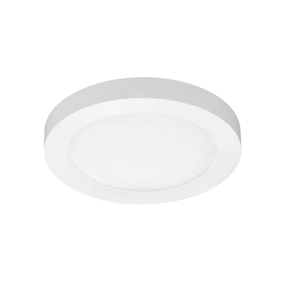 Flexinstall Disk 6 in. White Indoor Integrated LED Recessed Ceiling Light Flush Mount with 5CCT and 1050 Lumens price history on PriceWatchPro