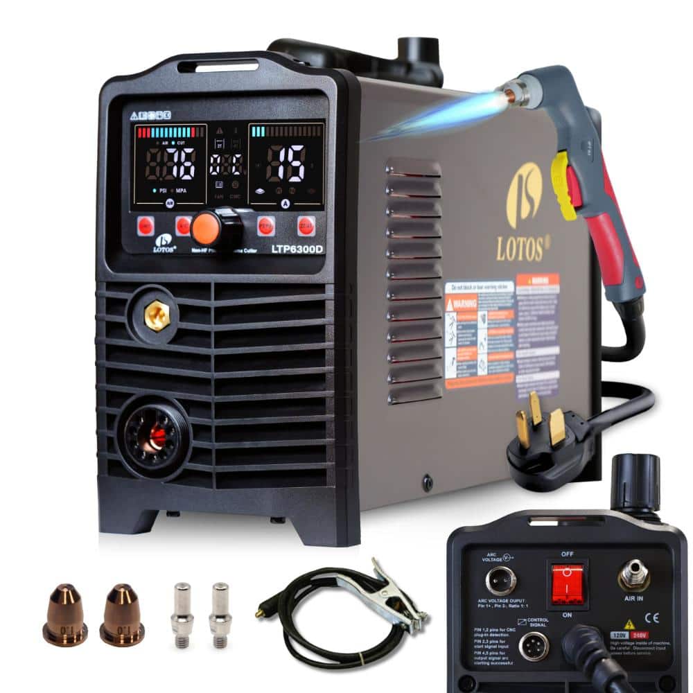63A CNC Dual Voltage Plasma Cutter with 3/4 in. Clean Cutting Thickness and Drag-Cut Enabled LTP6300DCNC price history on PriceWatchPro