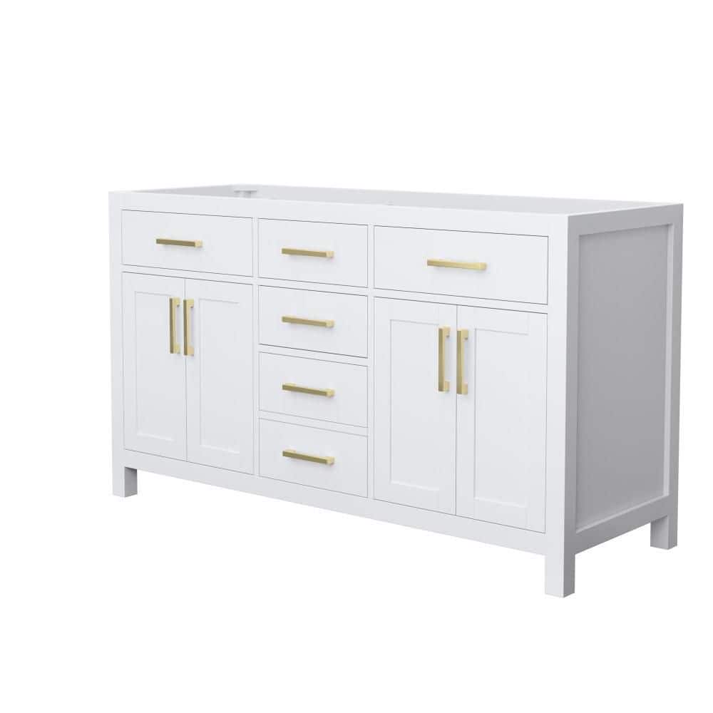 Beckett 59 in. Bath Vanity Cabinet without Top in White price history on PriceWatchPro