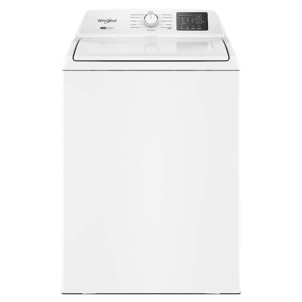 4.1 cu. ft. Top Load Washer in White with 2-in-1 Removable Agitator