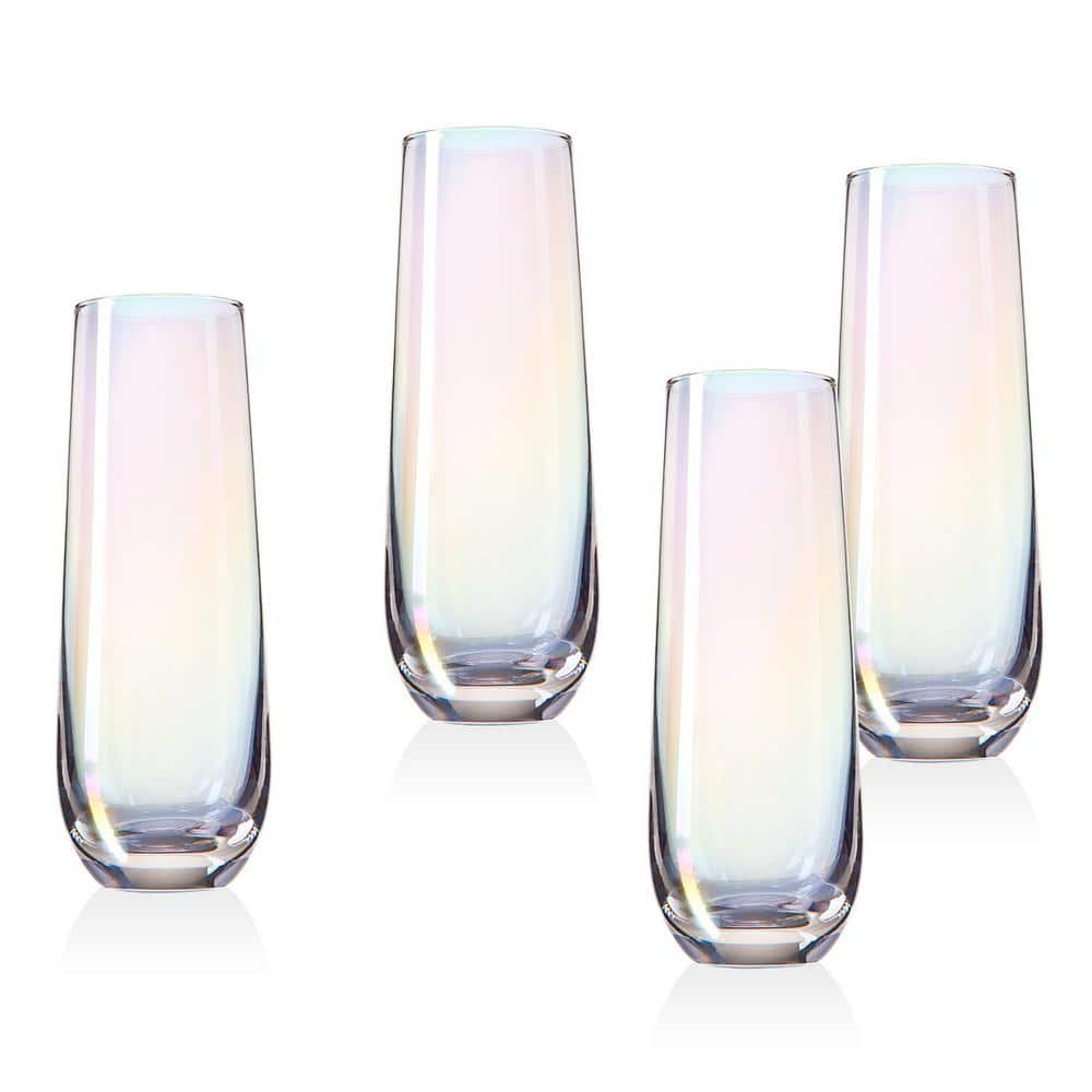 Reserve Outdoor Stemless Flutes, Set of 4