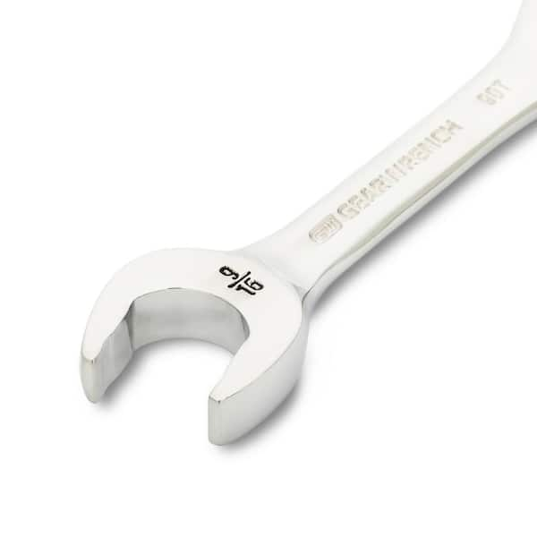 GEARWRENCH 19 mm 90-Tooth 12 Point Stubby Ratcheting Combination