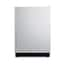 Summit Appliance 8.8 cu.ft. Top Freezer Refrigerator in Stainless Steel ...