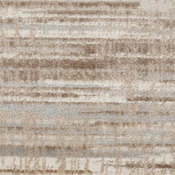 2 X 8 White Geometric Washable Area Rug Runner Rug