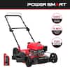 PowerSmart 21 in. 144cc OHV 4-stroke engine 2-in-1 side discharge Gas Push Lawn Mower V8721C
