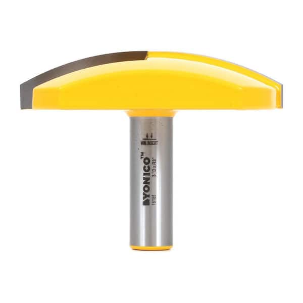 Horizontal Crown 3 in. Radius 1/2 in. Shank Carbide Tipped Router Bit