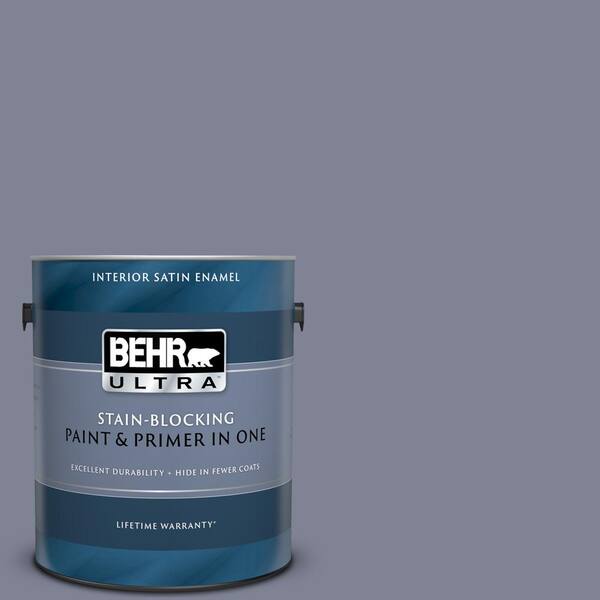 BEHR ULTRA 1 gal. #UL250-19 Metro Satin Enamel Interior Paint and Primer in One