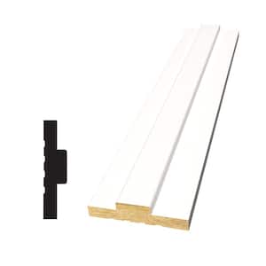 1-1/4 in. D x 4-13/16 in. W x 84 in. L Pine Wood Finger-Joint Door Jamb Moulding Pack (3-Pack)