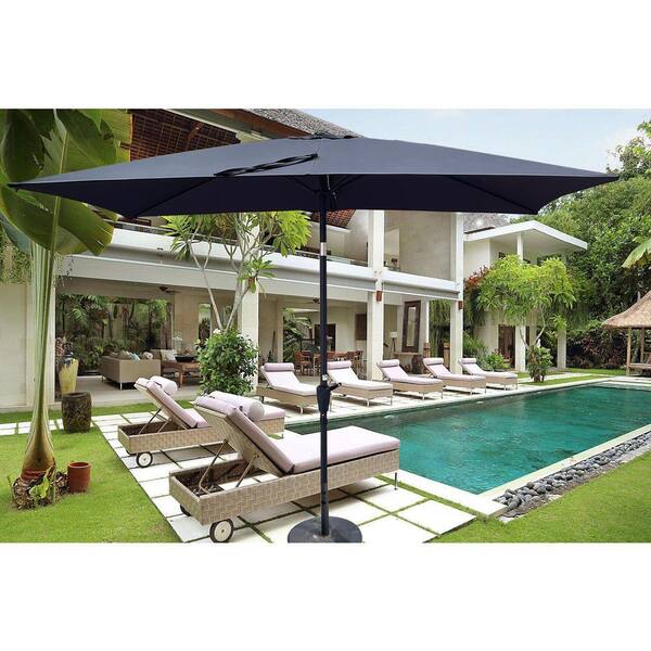 cantilever aluminum patio umbrellas 9 ft. Aluminum Cantilever Tilt Patio Umbrella with Center Pole (Base Not  Included) - On Sale - Bed Bath & Beyond