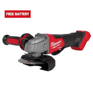 M18 FUEL 18V Lithium-Ion Brushless Cordless 4-1/2 in./5 in. Grinder w/Paddle Switch (Tool-Only)