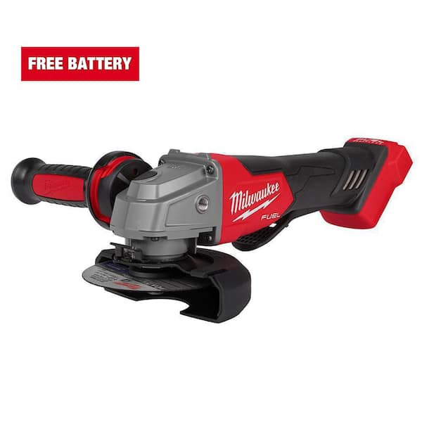 Milwaukee M18 FUEL 18V Lithium-Ion Brushless Cordless 4-1/2 in./5 in. Grinder w/Paddle Switch (Tool-Only)