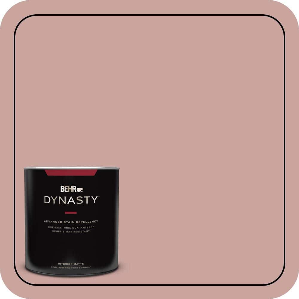 1 qt. #160E-3 Rose Potpourri Matte Interior Stain-Blocking Paint & Primer price history on PriceWatchPro