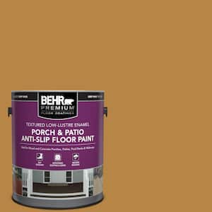 1 gal. #M270-7 Wild Ginger Textured Low-Lustre Enamel Interior/Exterior Porch and Patio Anti-Slip Floor Paint