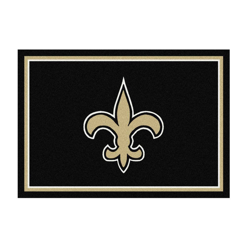 New Orleans Saints NFL Area Rug For Christmas Bedroom Rug