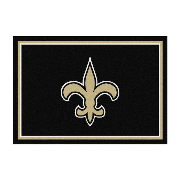 New Orleans Saints Nfl Flowers Pattern And Symbol Over Print