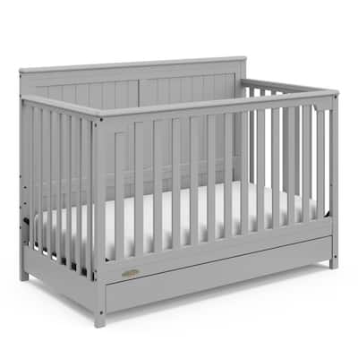 baby bed gray